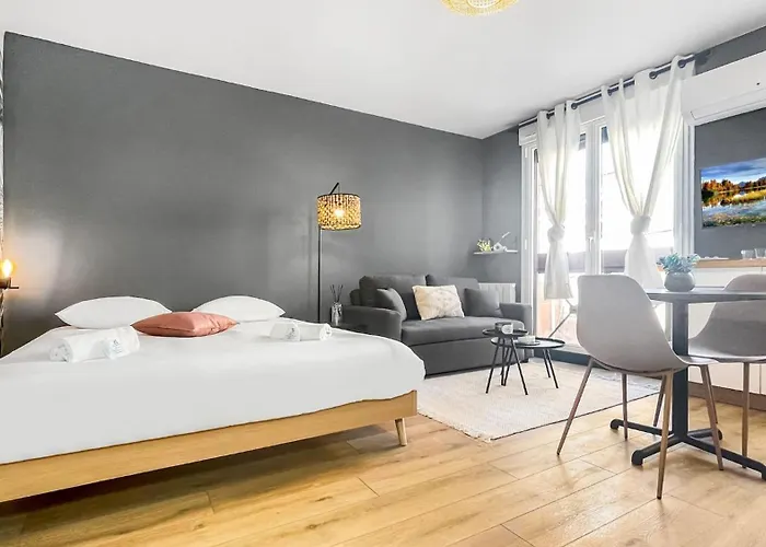 Homey Moorea - Hyper-centre/ Proche Geneve/ Wifi * Annemasse