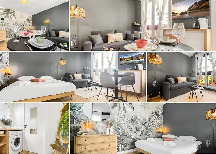Homey Moorea - Hyper-centre/ Proche Geneve/ Wifi *